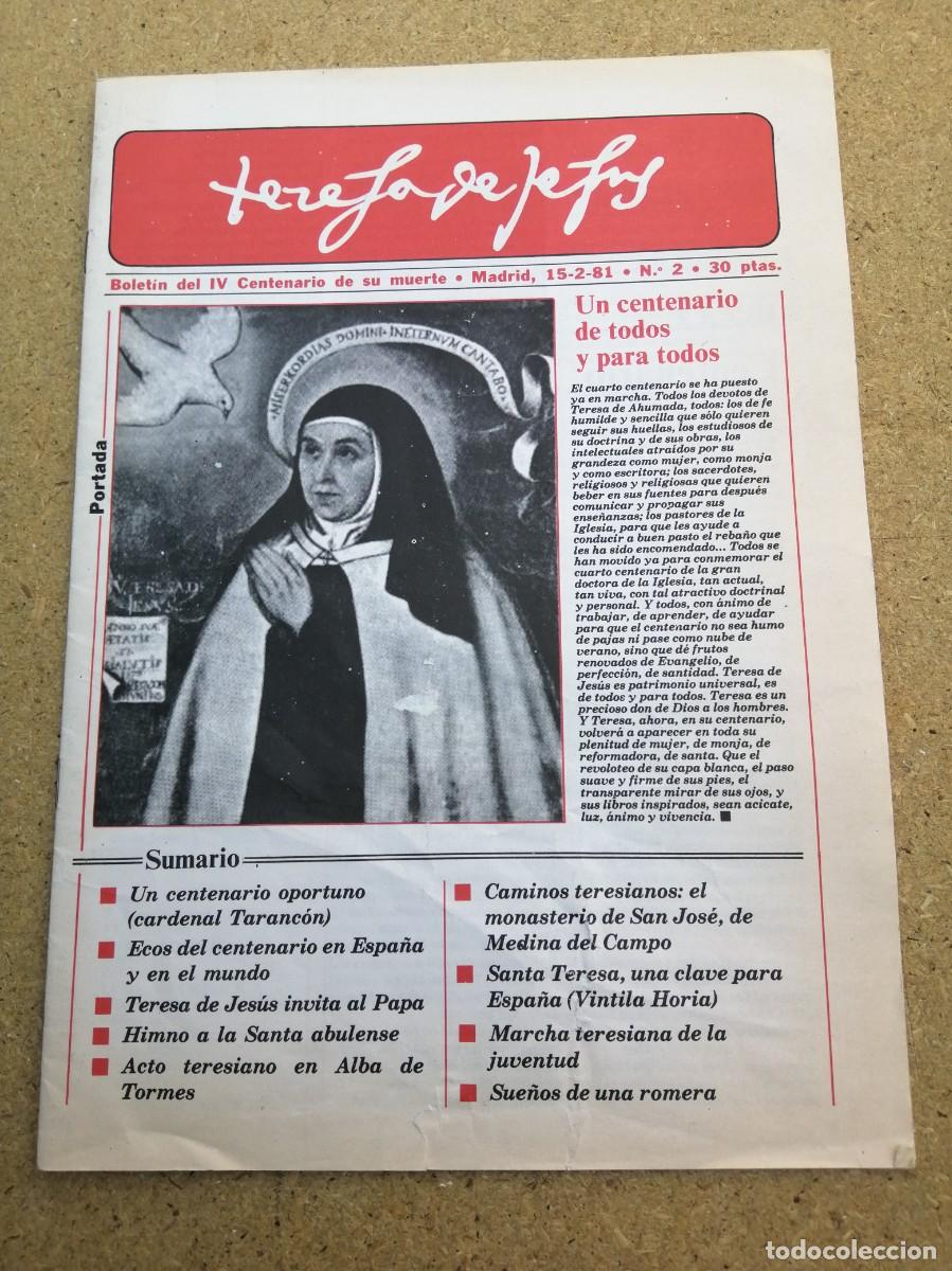 Collection Magazines and Newspapers: REVISTA TERESA DE JESUS (NUMERO 2)