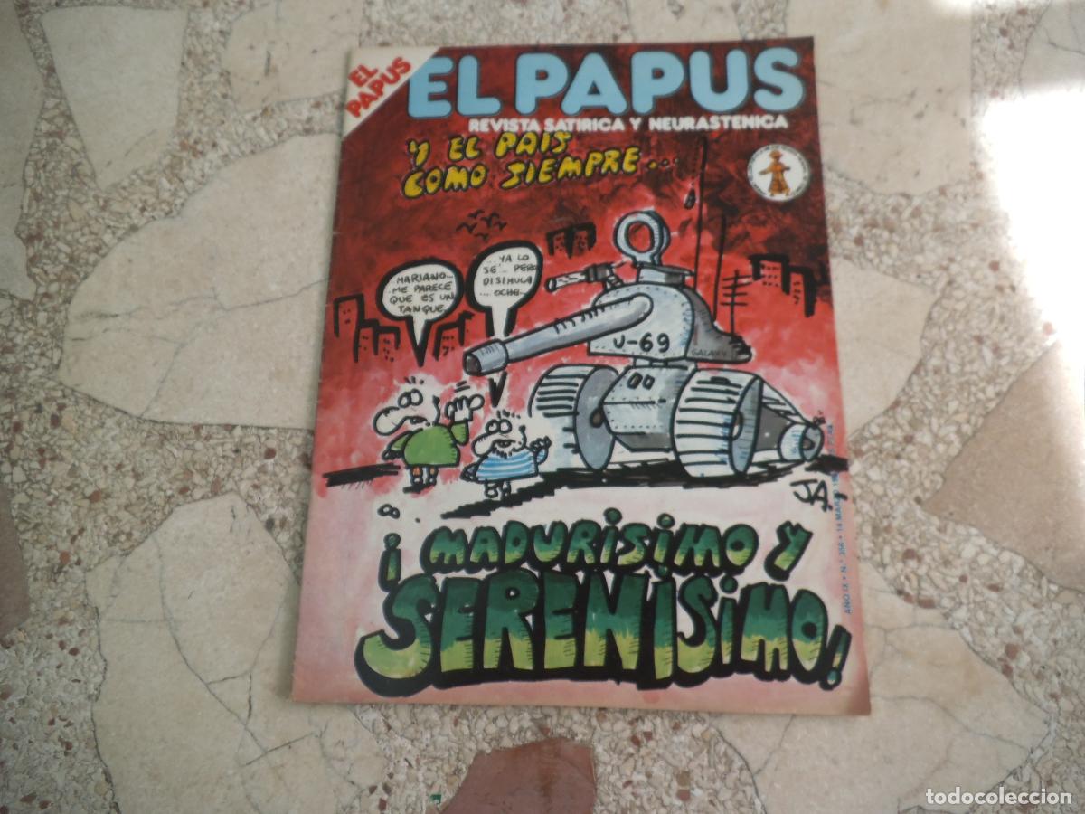 Collezionismo di Riviste e Giornali: el papus, n&ordm; 356, revista satirica, erotica,humor, madurisimo y serenisimo