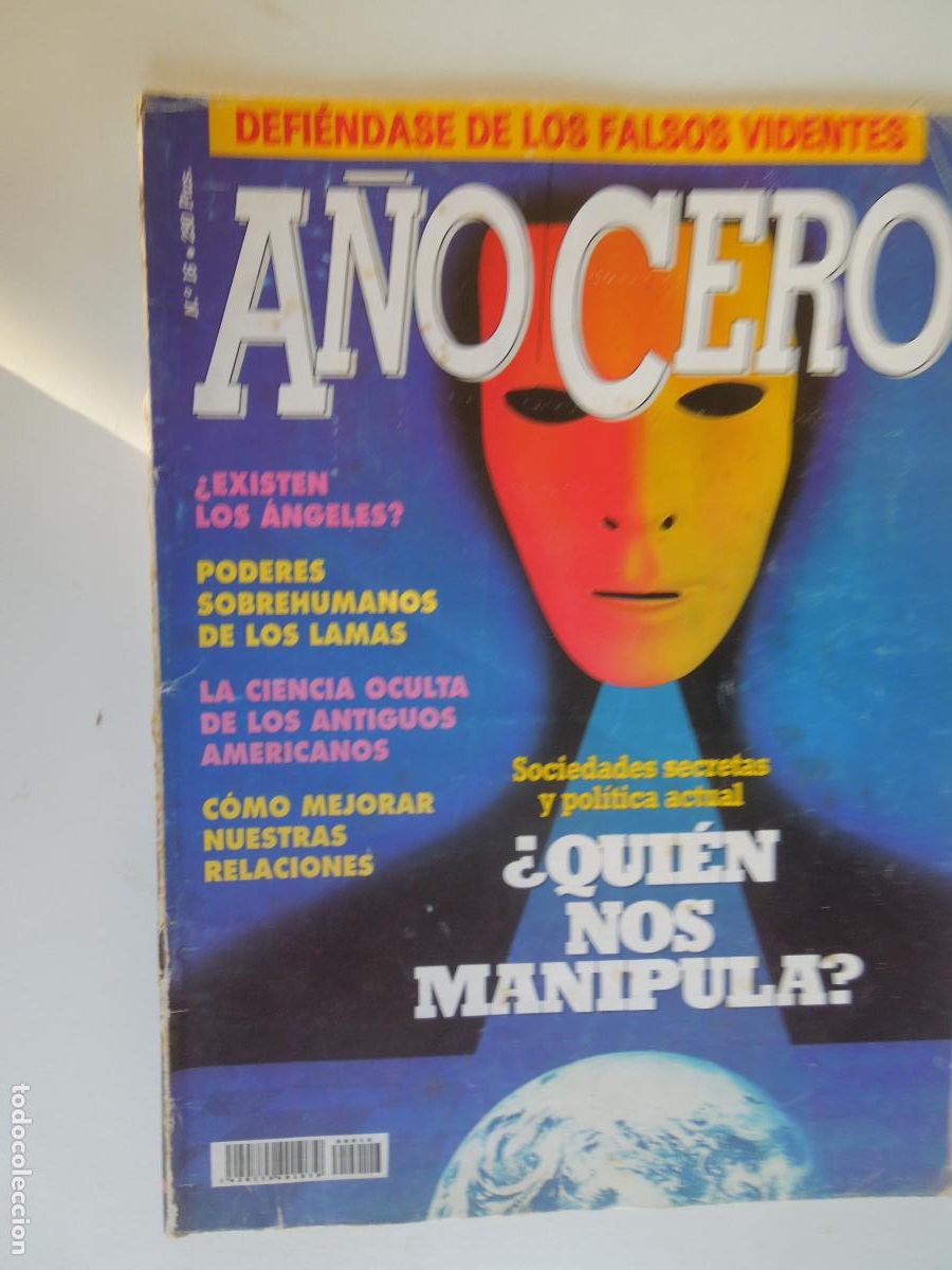 Coleccionismo de revistas y peri&oacute;dicos: A&Ntilde;O CERO REVISTA N&ordm; 16 - &iquest; QUI&Eacute;N NOS MANIPULA ? PODERES SOBREHUMANOS DE LOS LAMAS