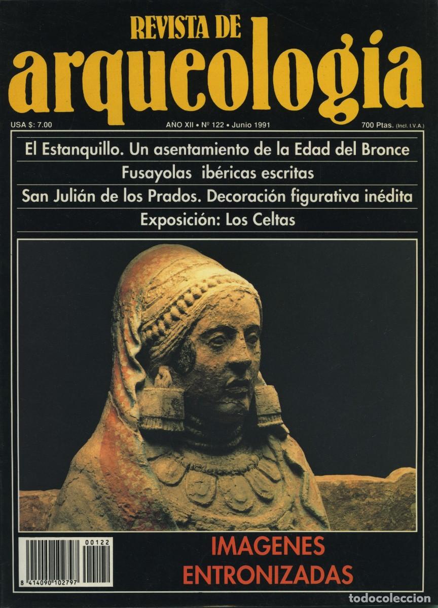 Coleccionismo de revistas y peri&oacute;dicos: REVISTA DE ARQUEOLOG&Iacute;A. A&ntilde;o XII, N&ordm; 122. Junio 1991. Im&aacute;genes entronizadas. Pp. 66