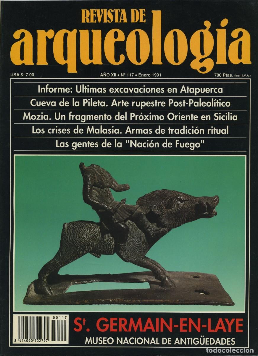 Coleccionismo de revistas y peri&oacute;dicos: REVISTA DE ARQUEOLOG&Iacute;A. A&ntilde;o XII, N&ordm; 117. Enero 1991. St. Germain-en-Laye. Museo Nacional de Antig&uuml;ed
