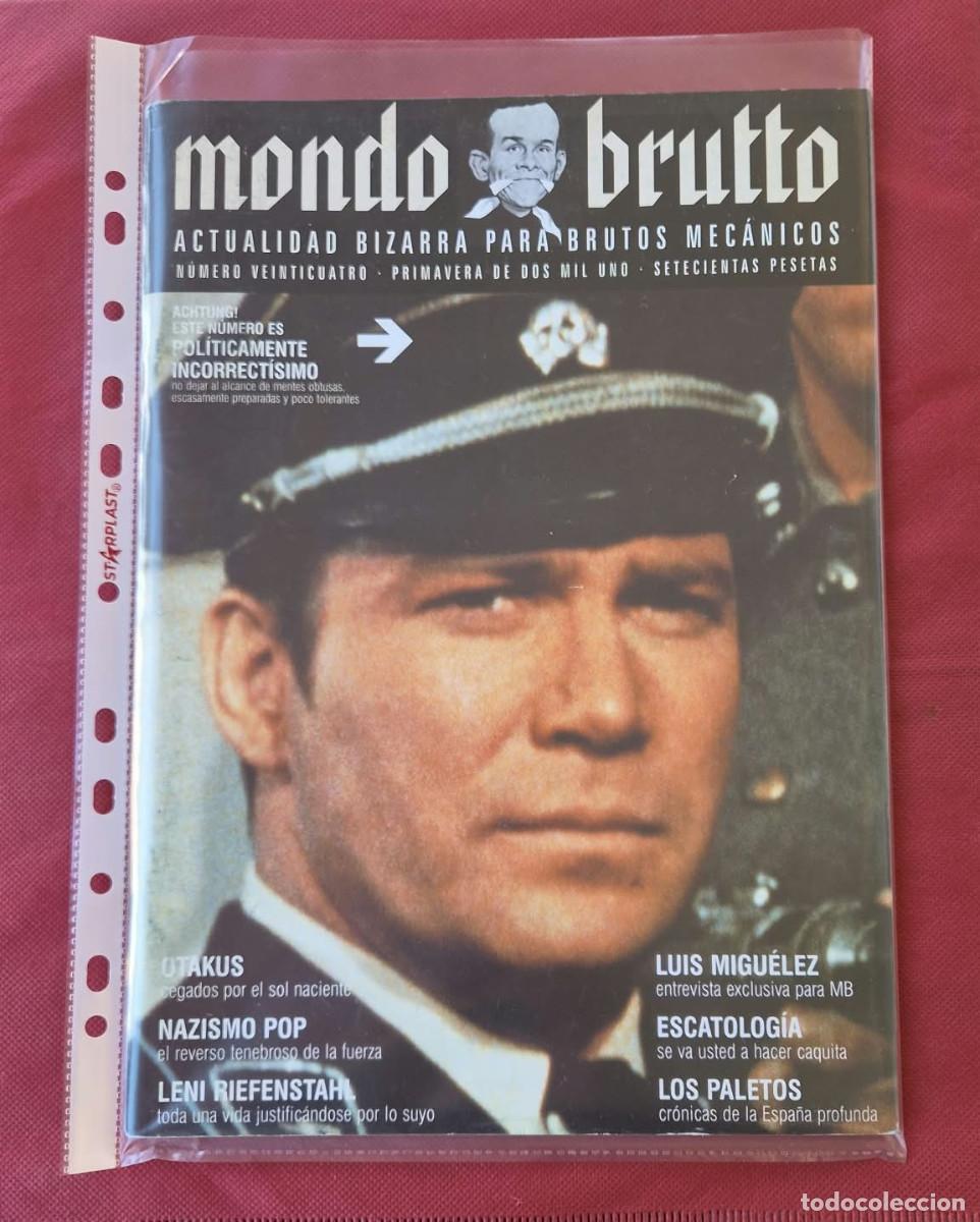 Coleccionismo de revistas y peri&oacute;dicos: Revista Mondo Brutto N&ordm; 24 - PRIMAVERA 2001.