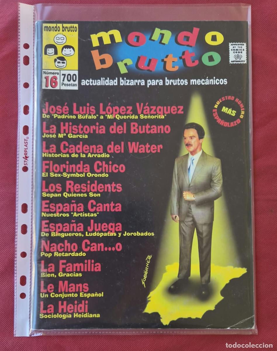 Coleccionismo de revistas y peri&oacute;dicos: Revista Mondo Brutto N&ordm; 16
