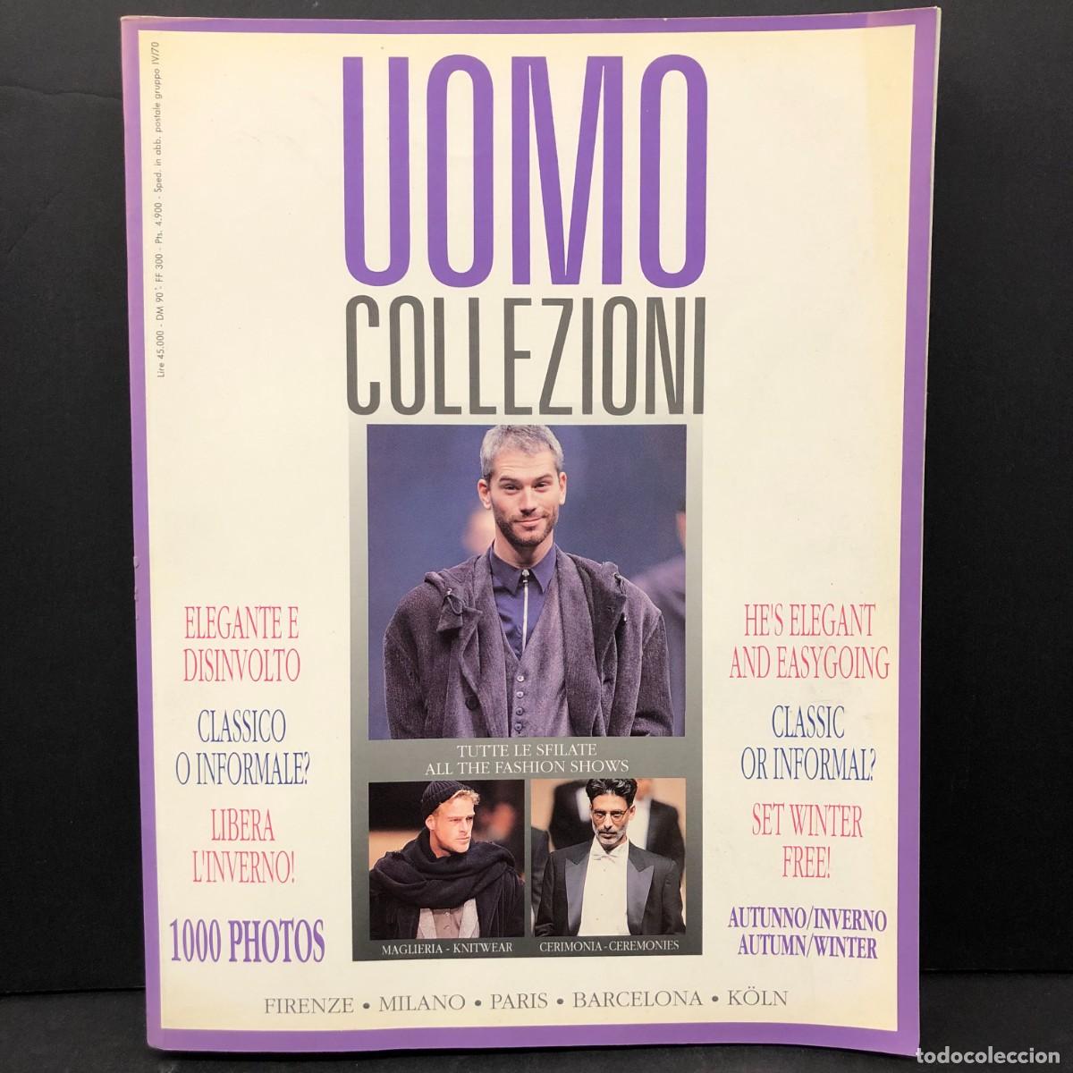 Coleccionismo de revistas y peri&oacute;dicos: UOMO COLLEZIONI - TITTE LE SFILATE ALL THE FASHION SHOWS - FIRENZE, MILANO, PARIS, BARCELONA / 102