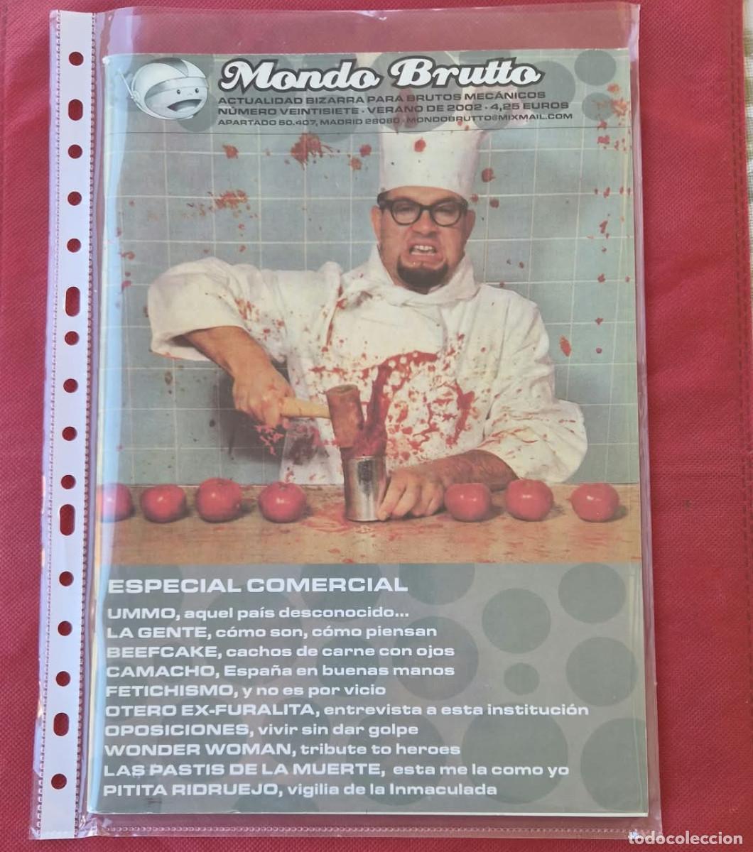 Coleccionismo de revistas y peri&oacute;dicos: Revista Mondo Brutto N&ordm; 27 - VERANO 2002