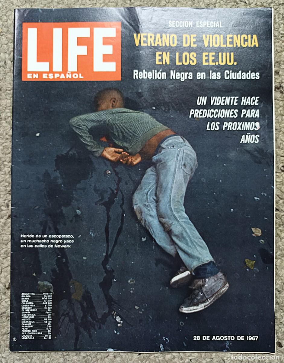 Coleccionismo de revistas y peri&oacute;dicos: REVISTA LIFE EN ESPA&Ntilde;OL DE 28 DE AGOSTO DE 1967
