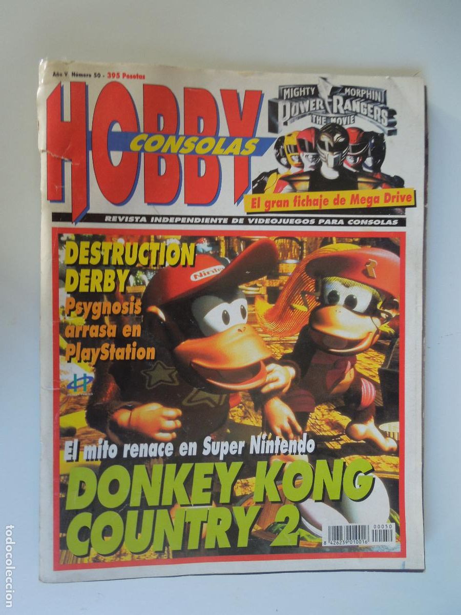 Coleccionismo de revistas y peri&oacute;dicos: HOBBY CONSOLAS REVISTA N&ordm; 50 -DONKEY KONG - COUNTRY 2-
