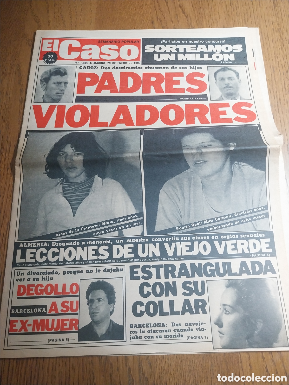 Coleccionismo de revistas y peri&oacute;dicos: EL CASO 1983 MAESTRO ORGIAS ALMERIA