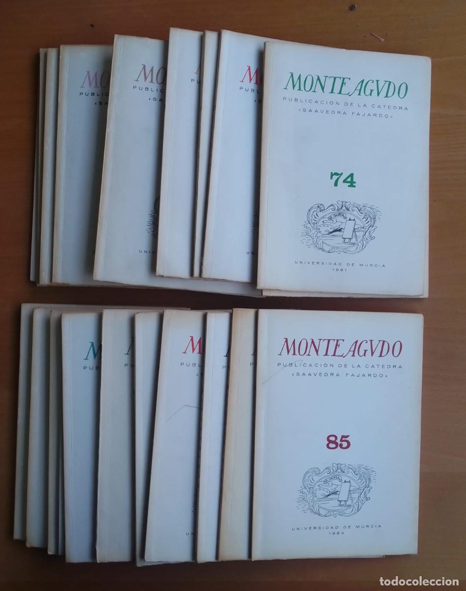 Coleccionismo de revistas y peri&oacute;dicos: Monteagudo, C&aacute;tedra Saavedra Fajardo, Varios n&uacute;meros 1979-1984 (incompleto)