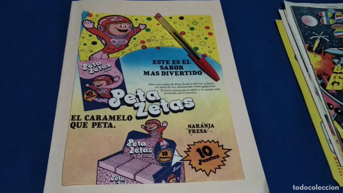 Coleccionismo de revistas y peri&oacute;dicos: Anuncio - Publicidad de Revista HOJA - Caramelos Peta Zetas - 1980