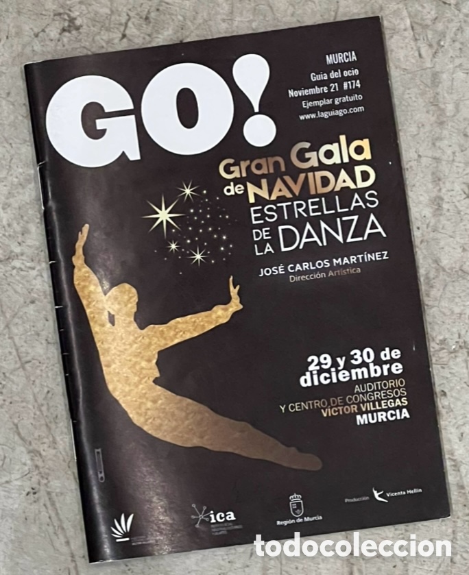 Coleccionismo de revistas y peri&oacute;dicos: Revista. GO! Gran Gala de Navidad. Gu&iacute;a de Ocio. Murcia. 2021.