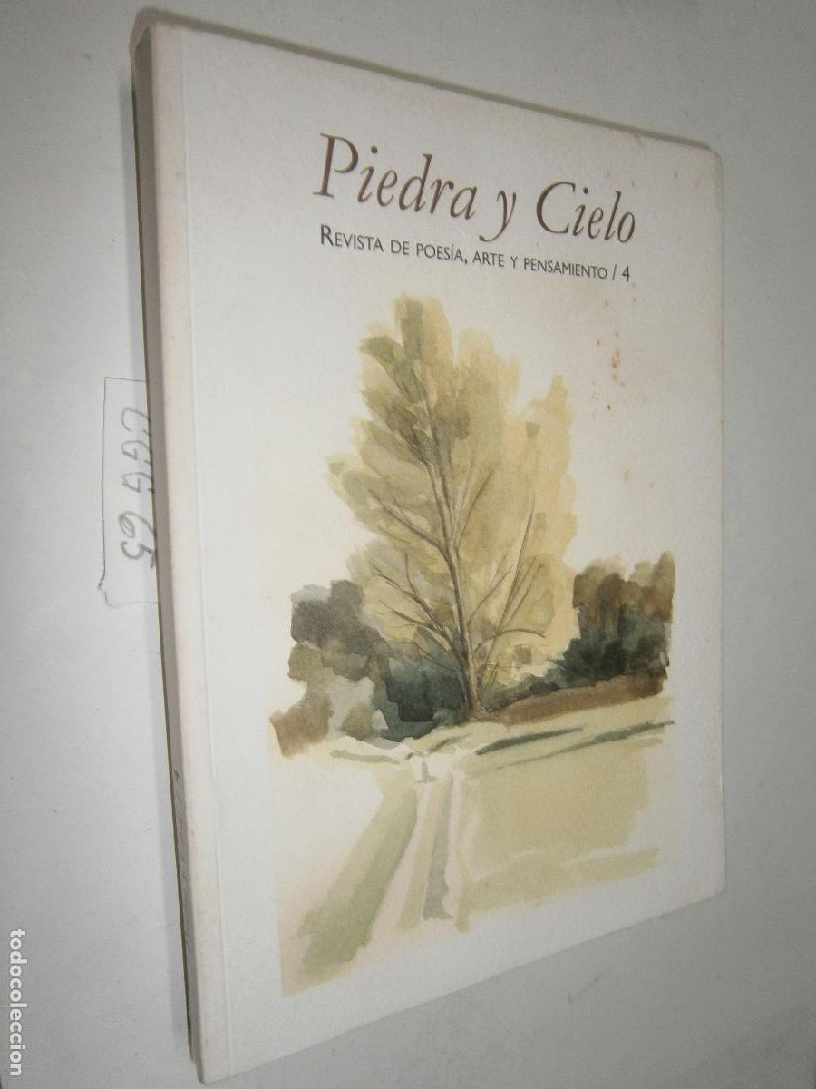 Coleccionismo de revistas y peri&oacute;dicos: ANTIGUA REVISTA DE POESIA, ARTE Y PENSAMIENTO - PIEDRA Y CIELO