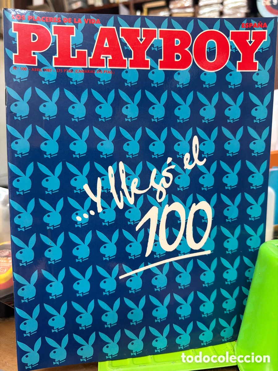Coleccionismo de revistas y peri&oacute;dicos: Revista playboy erotica.N 100 abril 1987.numero especial