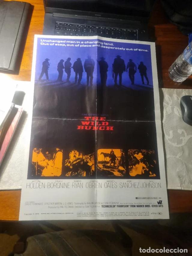 Coleccionismo de revistas y peri&oacute;dicos: P&oacute;ster The Wild Bunch (1969)
