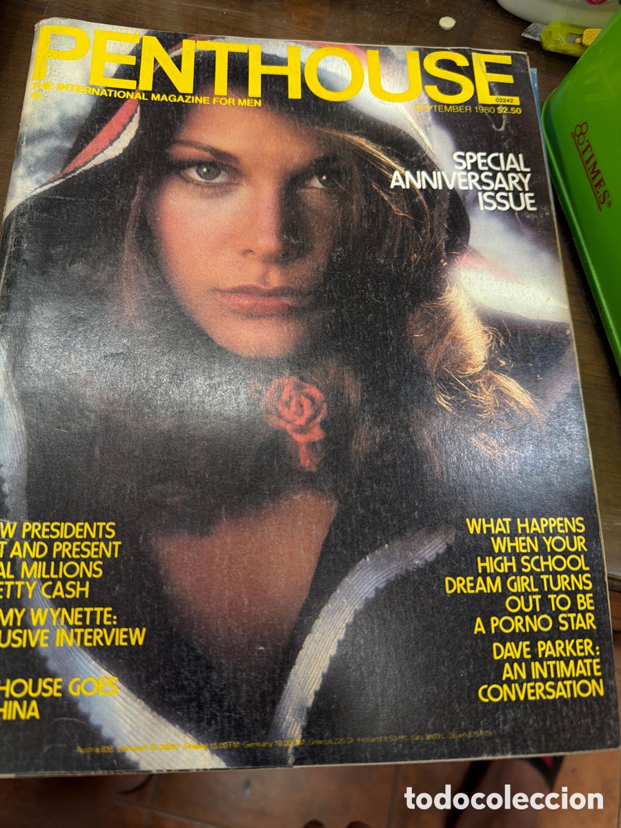 Coleccionismo de revistas y peri&oacute;dicos: Lote de 2 revistas playboy edici&oacute;n inglesa. A&ntilde;o 1980 septiembre febrero