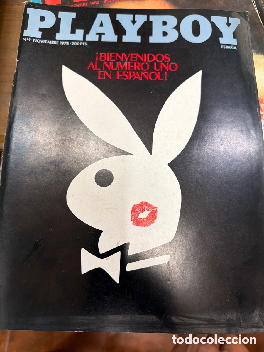 Coleccionismo de revistas y peri&oacute;dicos: Revista playboy N 1 en espa&ntilde;ol a&ntilde;o noviembre de 1978