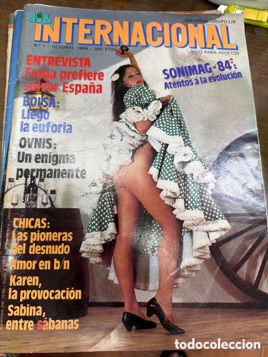 Coleccionismo de revistas y peri&oacute;dicos: Lote de 4 revistas lib internacional. A&ntilde;o 1984 Noviembre N 2 octubre N 1 enero N 4 febrero 5