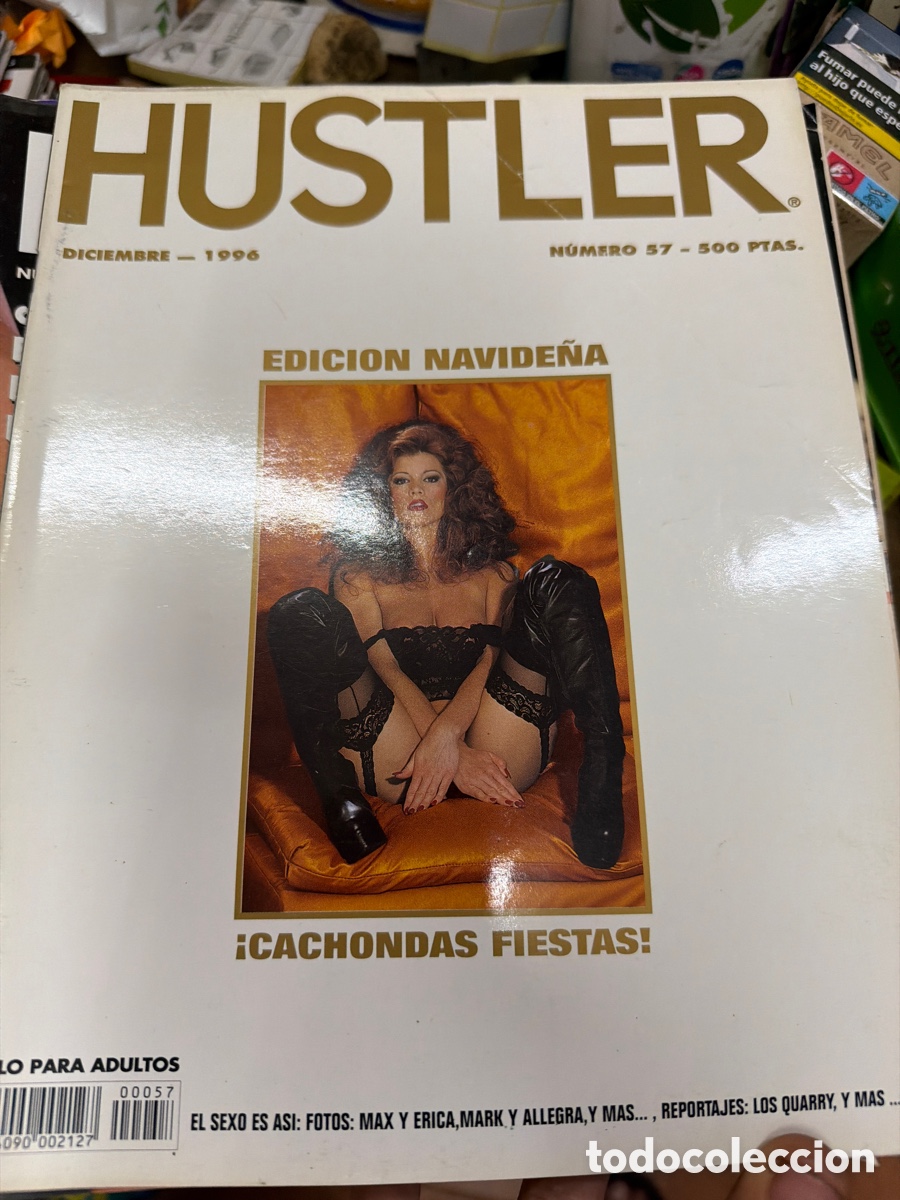Coleccionismo de revistas y peri&oacute;dicos: Lote de 17 revistas Hustler er&oacute;tica. Edici&oacute;n espa&ntilde;ola a&ntilde;os 90.N 33,29,27,19,16,12,11,9,68,63,61,57,5