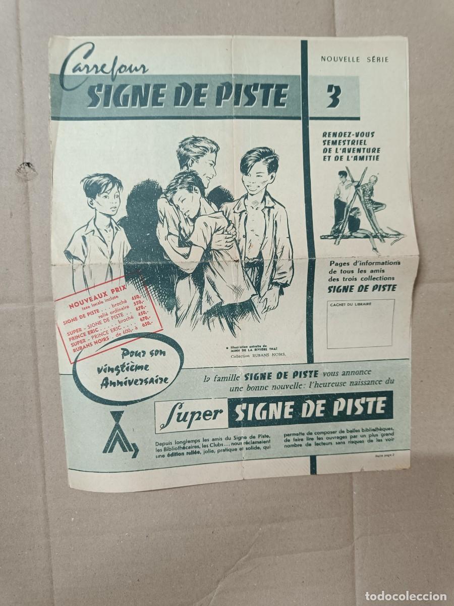 Collectionnisme de Revues et Journaux: ANTIGUA REVISTA FRANCESA DE 1959, CARREFOUR, SIGNE DE PISTE, FRANCE -P28