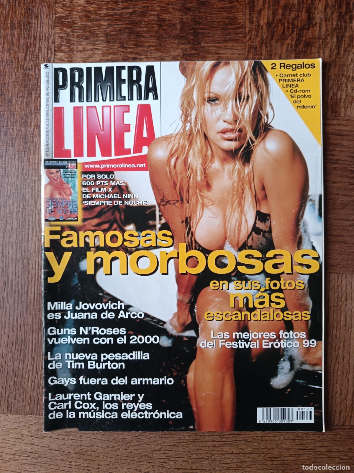 Coleccionismo de revistas y peri&oacute;dicos: PRIMERA LINEA 178 de 2000. PAMELA ANDERSON, MILLA JOVOVICH, GUNS N' ROSES, TIM BURTON, NEUS ASENSI..