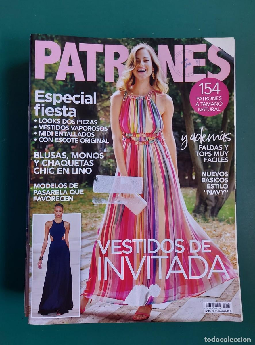 Coleccionismo de revistas y peri&oacute;dicos: 5 revistas PATRONES + patrones tama&ntilde;o natural