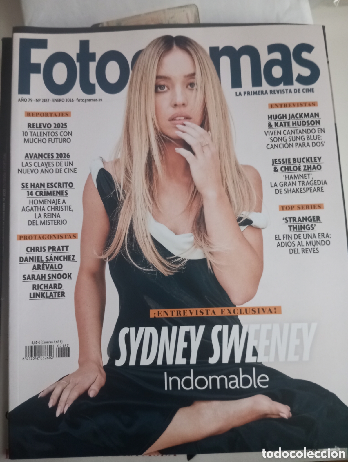 Coleccionismo de revistas y peri&oacute;dicos: REVISTA FOTOGRAMAS, SYDNEY SWEENEY, ENERO 2026