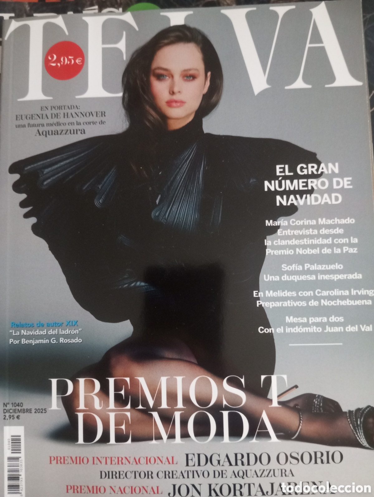 Coleccionismo de revistas y peri&oacute;dicos: REVISTA TELVA, DICIEMBRE 2025, FORMATO PEQUE&Ntilde;O