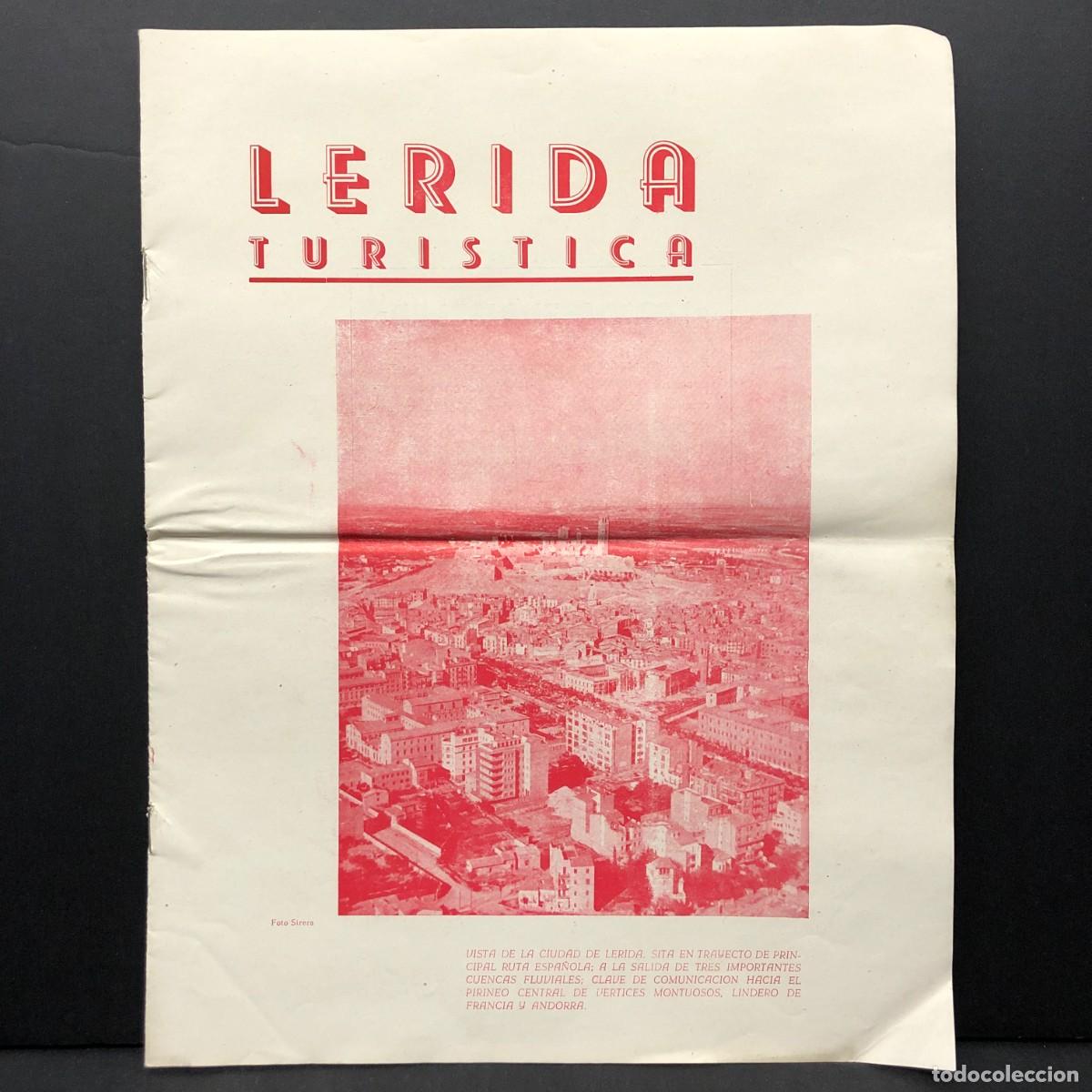 Coleccionismo de revistas y peri&oacute;dicos: LERIDA TURISTICA - FOTO SIRERA - REVISA RAR&Iacute;SIMA DE L&Eacute;RIDA - A&Ntilde;OS 40 - DIPUTACI&Oacute;N DE L&Eacute;RIDA / 270