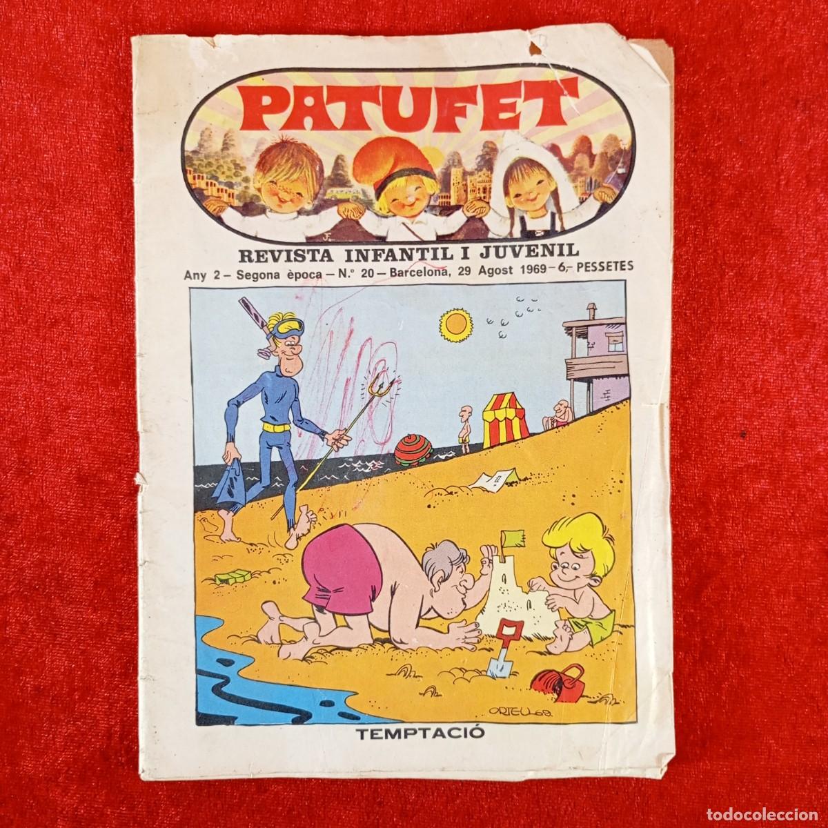 Coleccionismo de revistas y peri&oacute;dicos: PATUFET - REVISTA INFANTIL I JUVENIL - ANY 2 - SEGONA &Egrave;POCA - N&ordm; 20 - TEMPTACI&Oacute; / 289