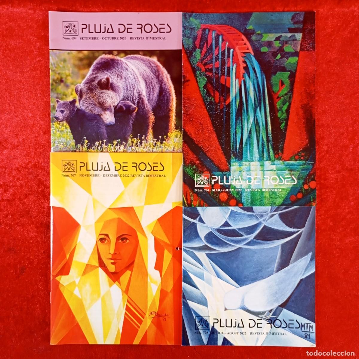 Coleccionismo de revistas y peri&oacute;dicos: PLUJA DE ROSES - REVISTA BIMESTRAL - SANTA TERESITA - 4 REVISTAS - VER N&Uacute;MEROS EN LOTE / 293