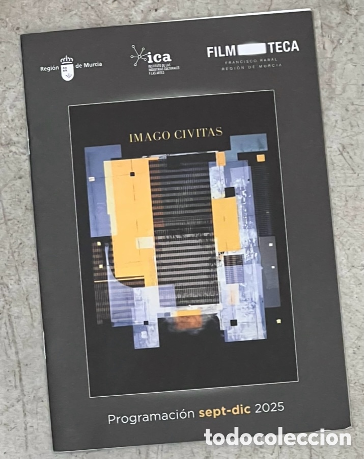 Coleccionismo de revistas y peri&oacute;dicos: Revista. IMAGO CIVITAS. Filmoteca de Murcia. 2025.