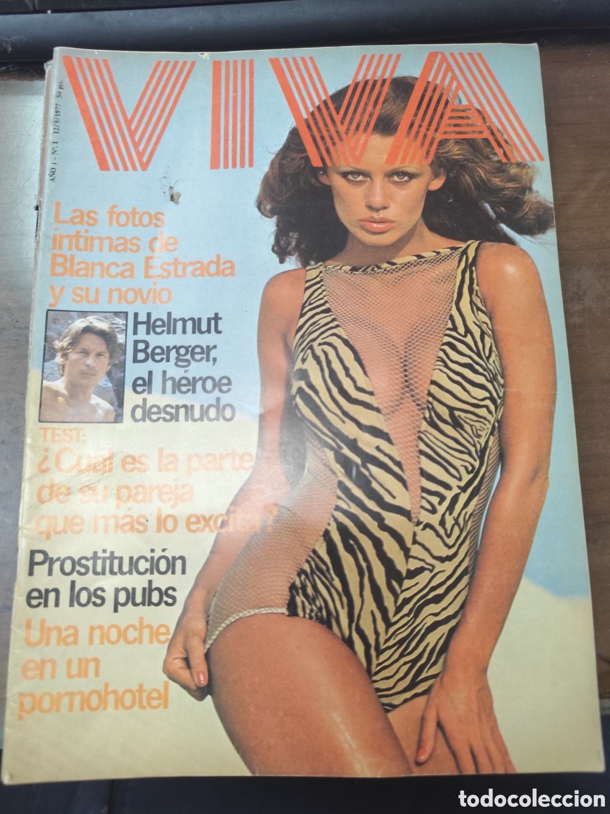 Coleccionismo de revistas y peri&oacute;dicos: Revista Erotica Viva n.1. a&ntilde;o 1977