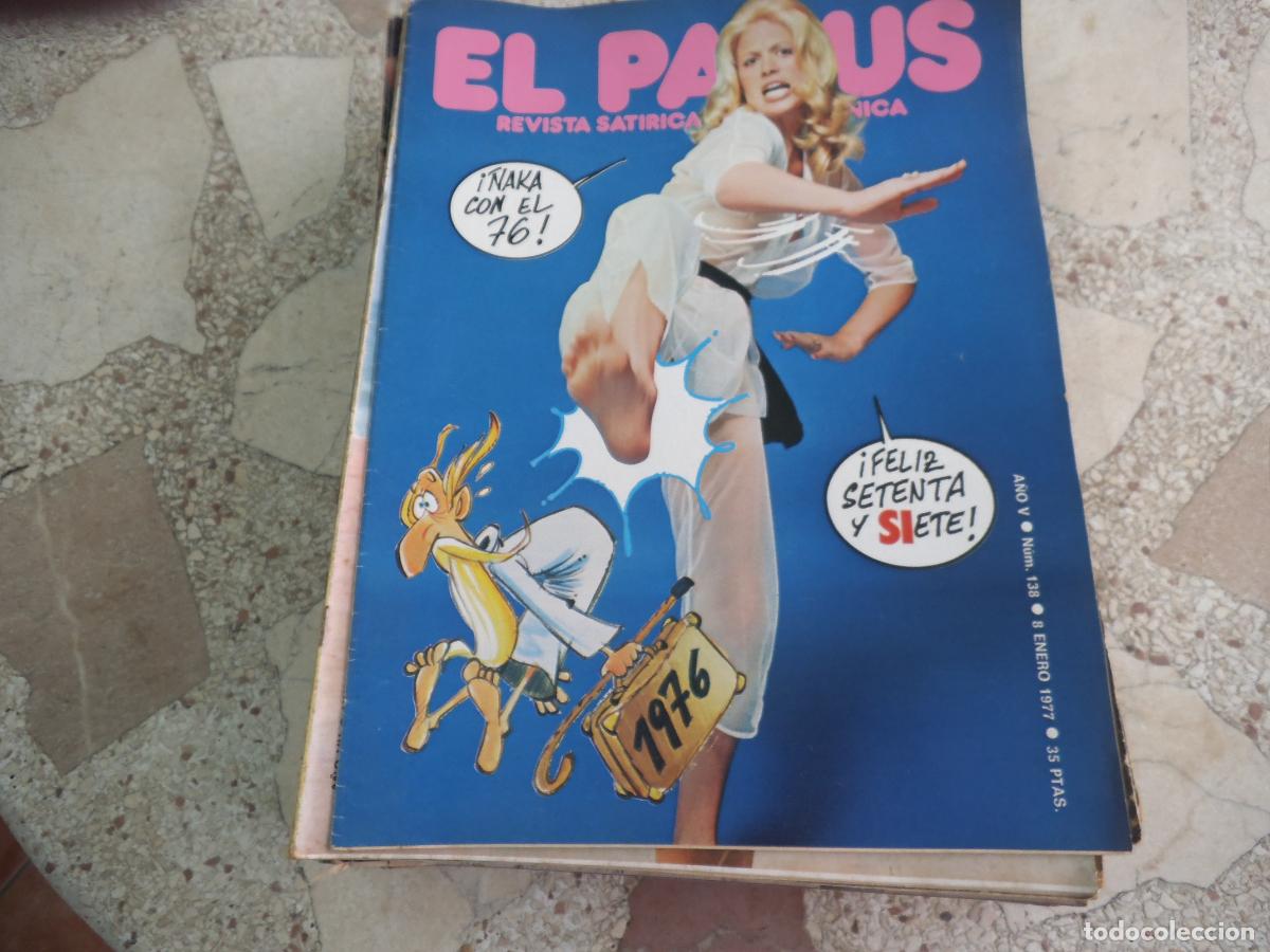 Coleccionismo de revistas y peri&oacute;dicos: el papus, n&ordm; 138, 1977, revista satirica, erotica,humor, &ntilde;aka al 76