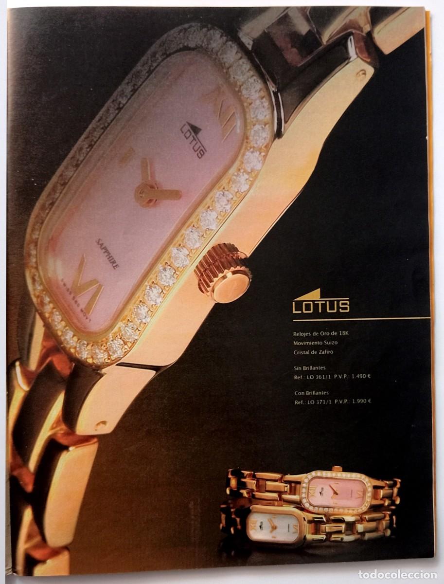 Coleccionismo de revistas y peri&oacute;dicos: COLECCIONISMO PAPEL ANUNCIO PUBLICITARIO RELOJES LOTUS