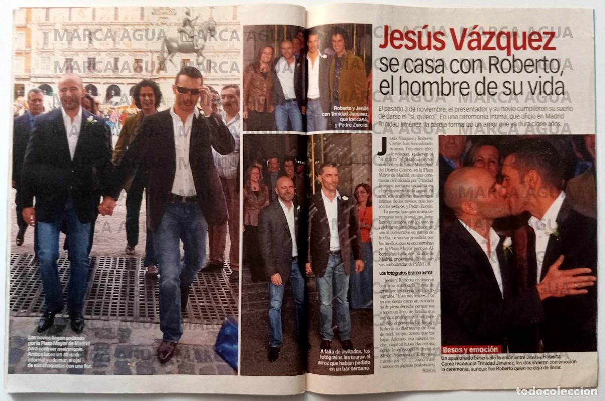 Sammeln von Zeitschriften und Zeitungen: COLECCIONISMO PAPEL: REPORTAJE BODA DE JES&Uacute;S V&Aacute;ZQUEZ