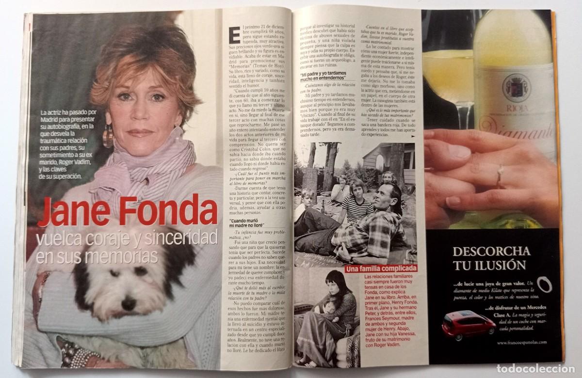 Coleccionismo de revistas y peri&oacute;dicos: COLECCIONISMO PAPEL: REPORTAJE DE JANE FONDA