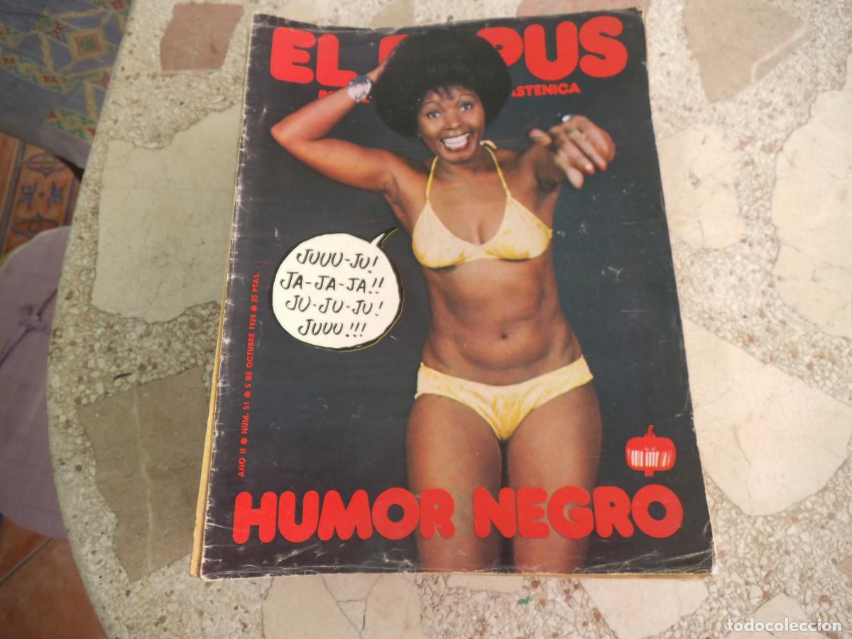 Coleccionismo de revistas y peri&oacute;dicos: el papus, n&ordm; 51, 1974, revista satirica, erotica,humor, humor negro
