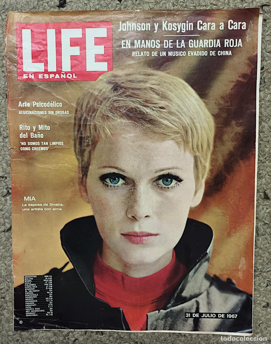 Coleccionismo de revistas y peri&oacute;dicos: REVISTA LIFE EN ESPA&Ntilde;OL DE 31 DE JULIO DE 1967