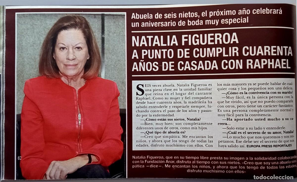 Coleccionismo de revistas y peri&oacute;dicos: COLECCIONISMO PAPEL NATALIA FIGUEROA (RAPHAEL)