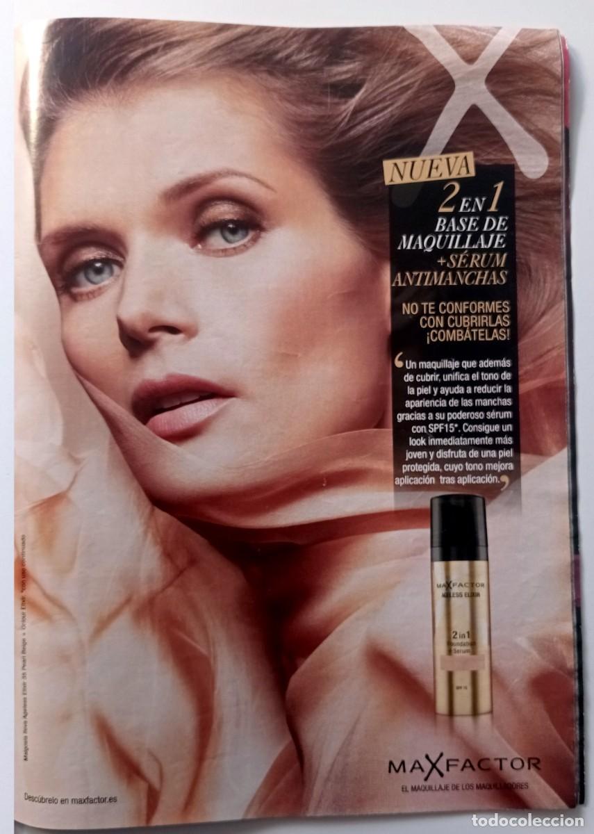 Coleccionismo de revistas y peri&oacute;dicos: COLECCIONISMO PAPEL PUBLICIDAD: MAX FACTOR MAQUILLAJE MUJER