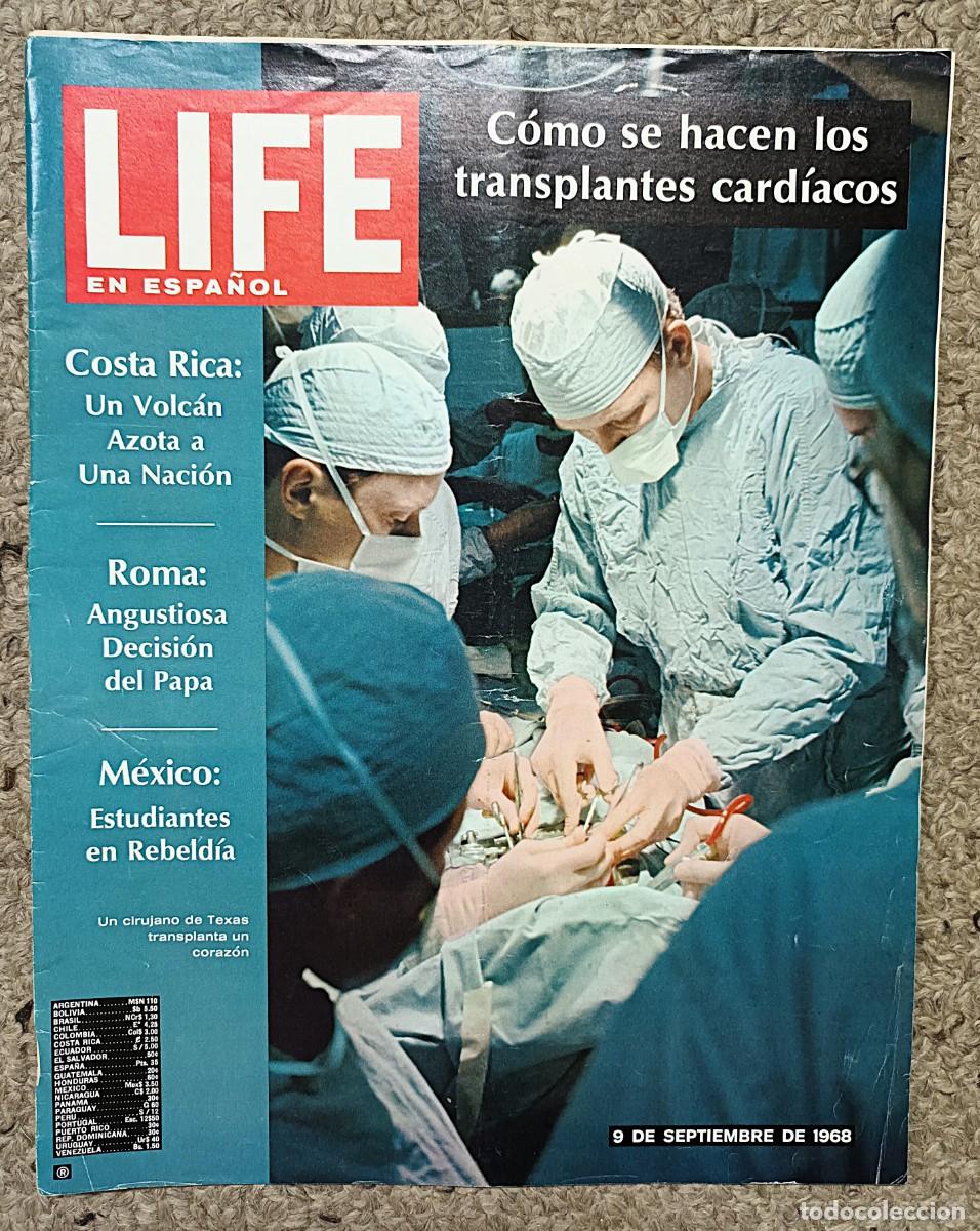 Coleccionismo de revistas y peri&oacute;dicos: REVISTA LIFE EN ESPA&Ntilde;OL DE 9 DE SEPTIEMBRE DE 1968