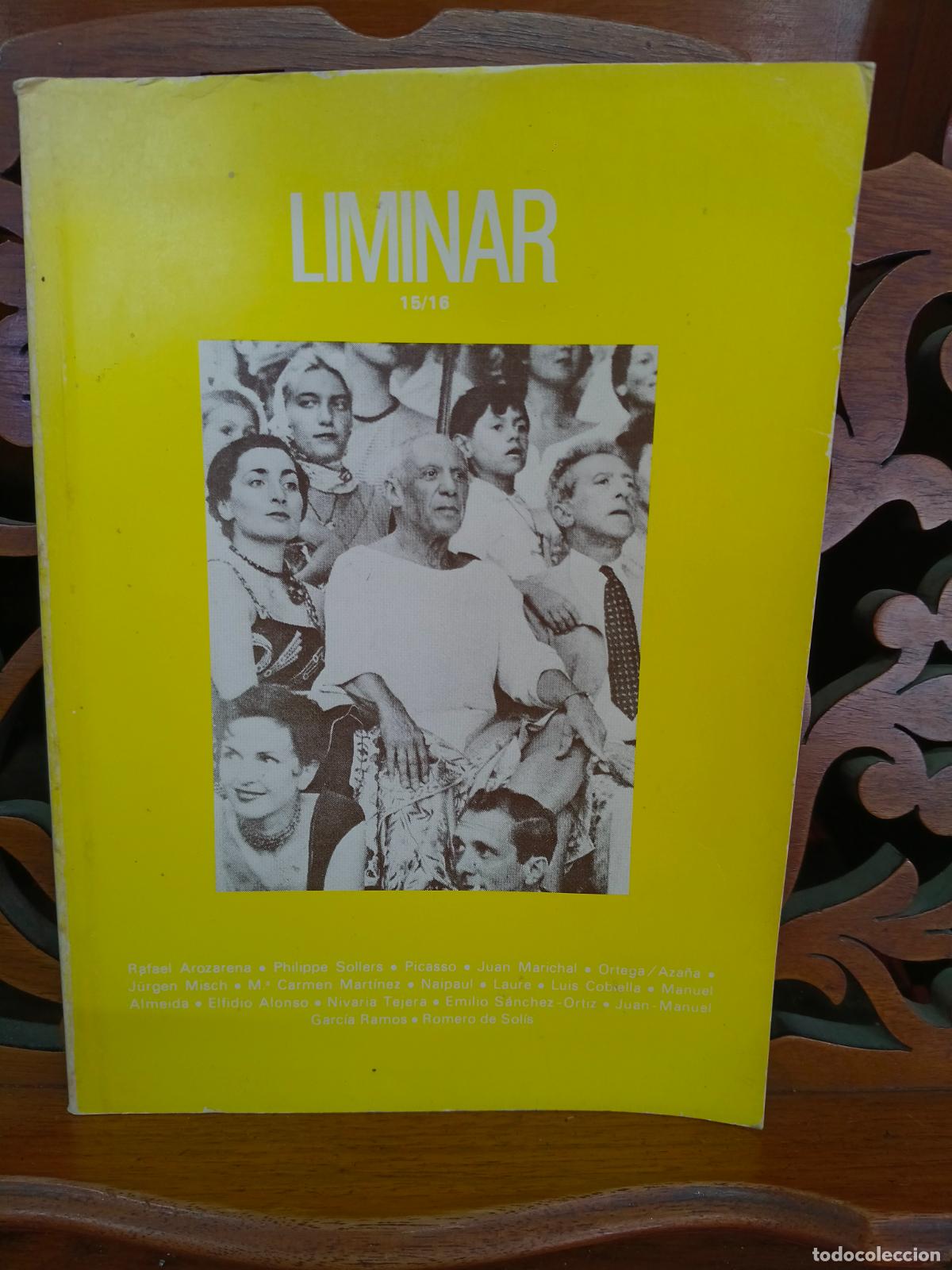 Coleccionismo de revistas y peri&oacute;dicos: REVISTA DE LITERATURA Y ARTE LIMINAR 15 - 16, A&Ntilde;O 1983. CANARIAS. VER FOTOS