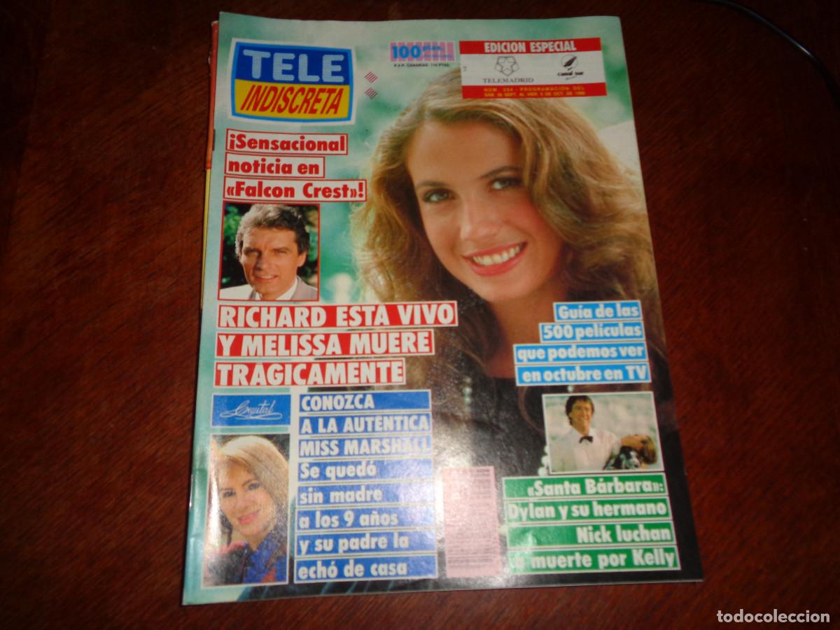 Coleccionismo de revistas y peri&oacute;dicos: REVISTA TELE INDISCRETA. OCTUBRE 1990. N&ordm; 294. CARLOS MATA. JAMES BOND. CRYSTAL