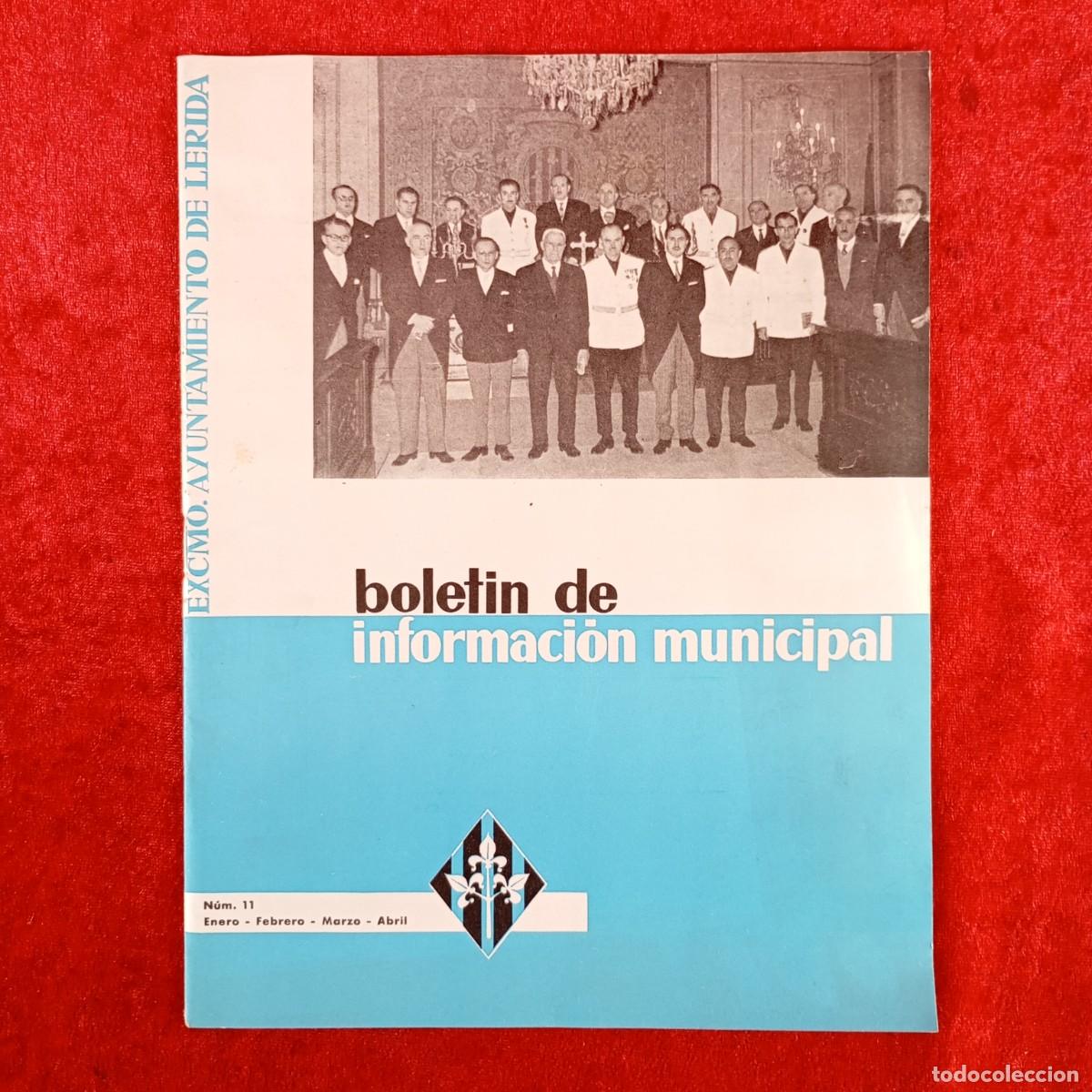 Coleccionismo de revistas y peri&oacute;dicos: BOLETIN DE INFORMACI&Oacute;N MUNICIPAL - AYUNTAMIENTO DE L&Eacute;RIDA - N&ordm; 11 - 1964 / 724