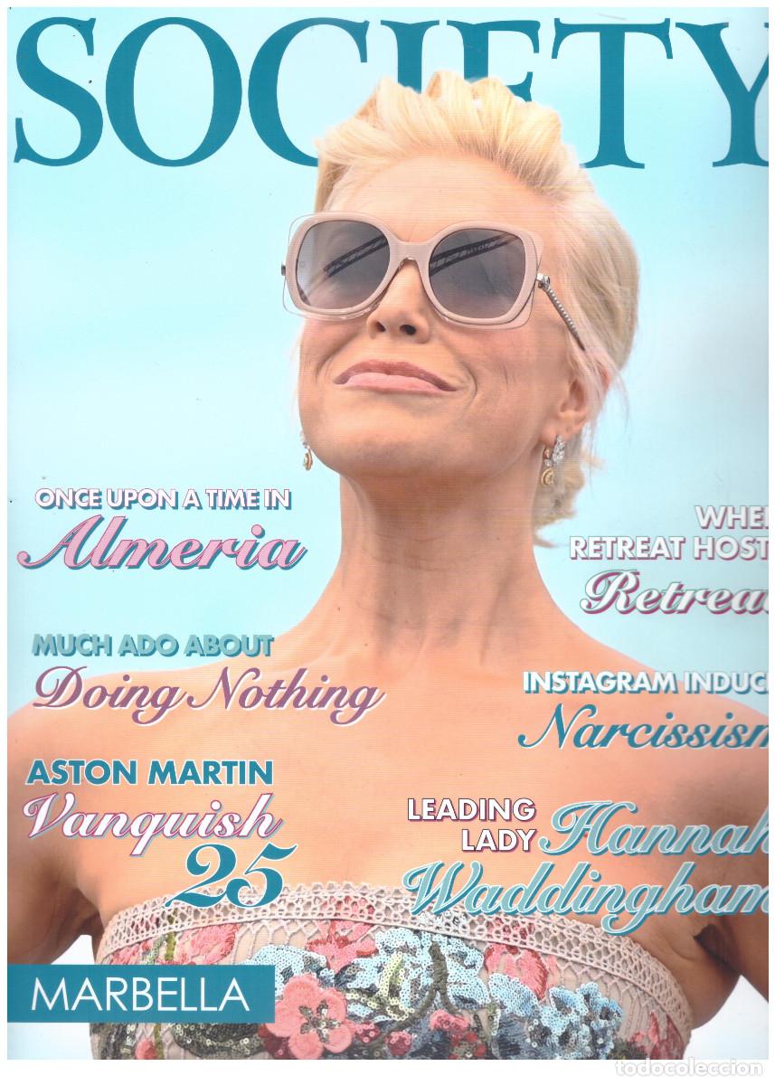 Colecionismo de Revistas e Jornais: REVISTA SOCIETY: HANNAH WADDINGHAM / GARY OLDMAN / THEO JAMES / JASON BATEMAN / DIZZIE RASCAL