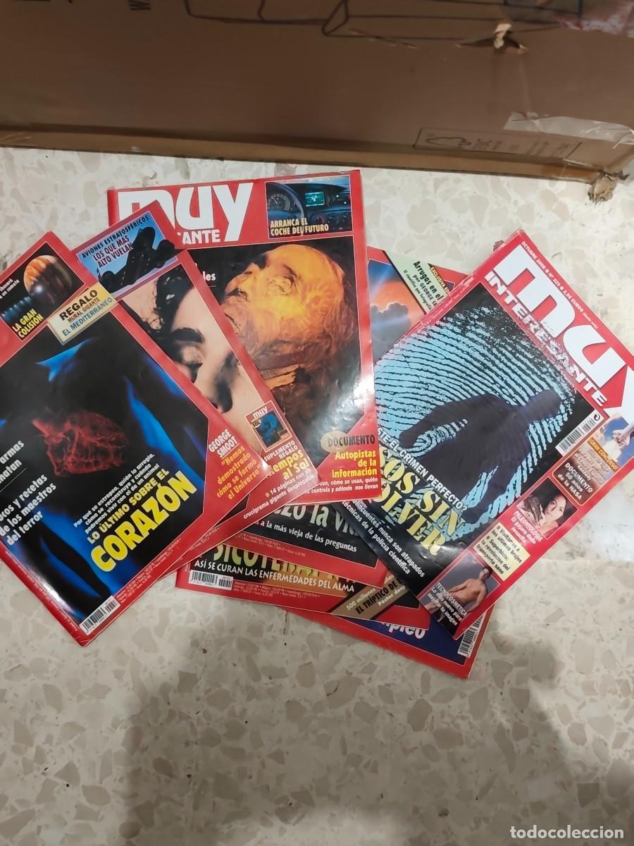 Collezionismo di Riviste e Giornali: 7 n&uacute;meros antiguos de la revista Muy Interesante