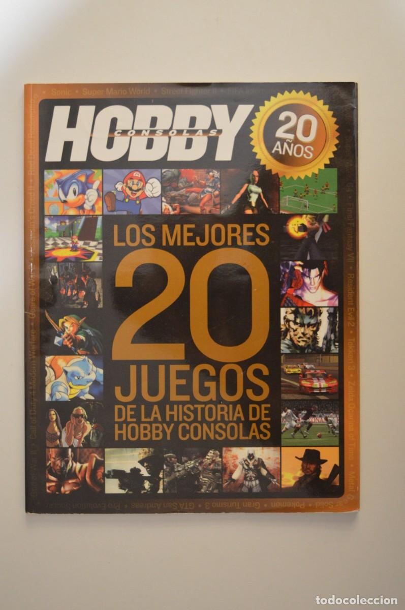 Coleccionismo de revistas y peri&oacute;dicos: REVISTA ESPECIAL LOS MEJORES 20 JUEGOS DE LA HISTORIA DE HOBBY CONSOLAS ZELDA SONIC METAL GEAR SOLID
