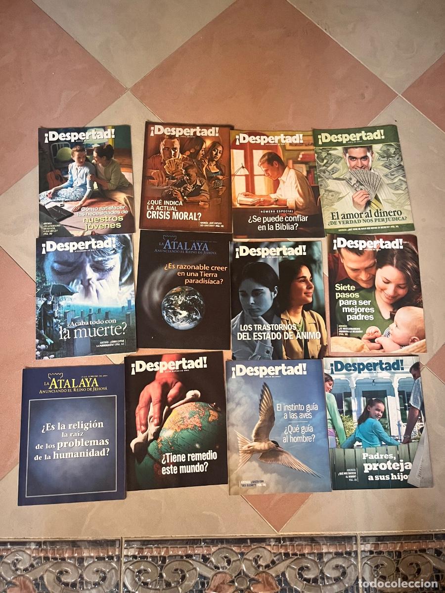 Coleccionismo de revistas y peri&oacute;dicos: Revistas atalaya y despertad de testigos de Jehov&aacute;