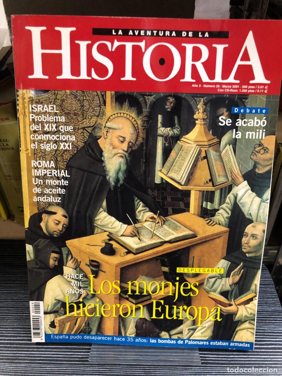 Coleccionismo de revistas y peri&oacute;dicos: La Aventura de la Historia &mdash; N.&ordm; 29 (Marzo 2001): Los monjes hicieron Europa