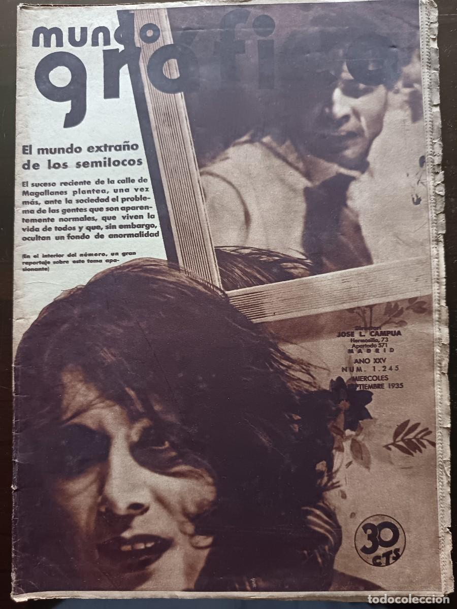 Collectionnisme de Revues et Journaux: MUNDO GR&Aacute;FICO - N&Uacute;MERO 1245